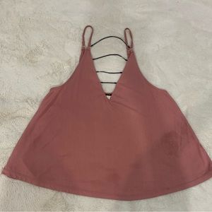 Urban outfitters XS pink chain tank